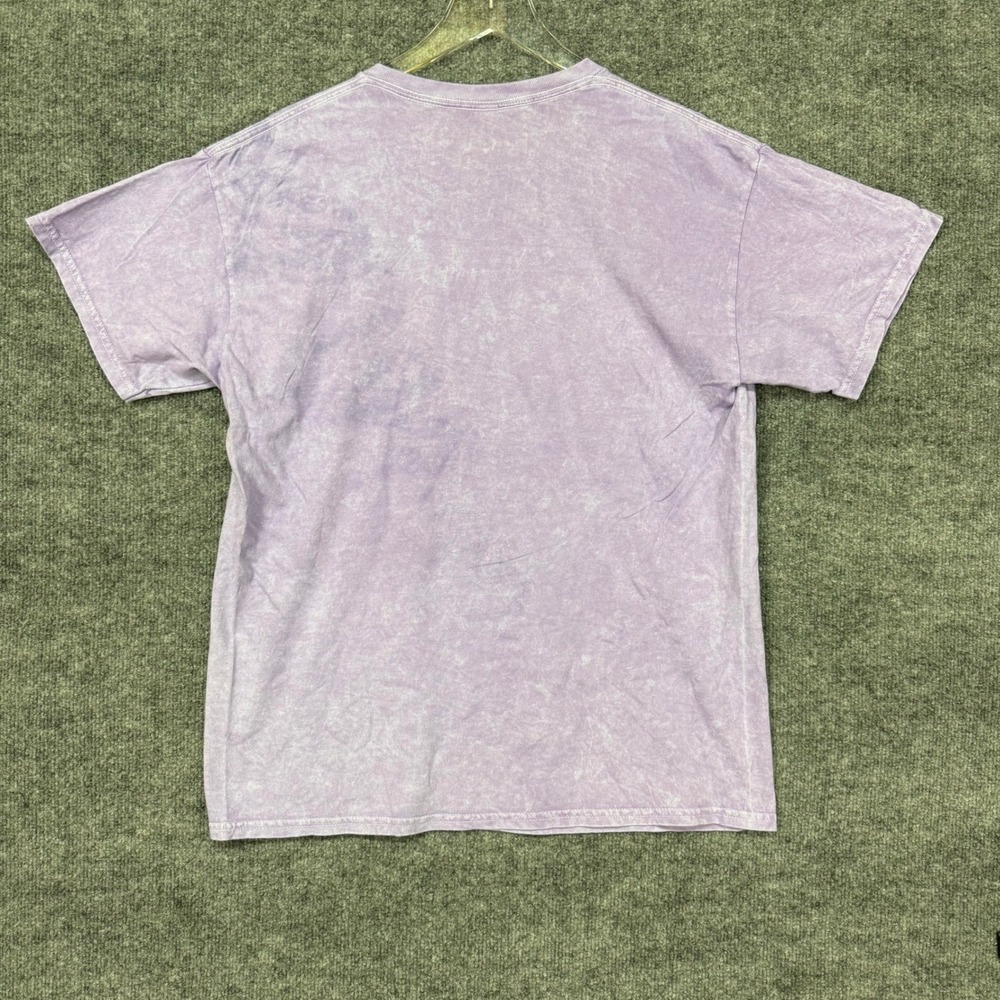 Nirvana Band Tee Mens Large Purple T Shirt Angel Graphic Mineral Wash Rock NWOT - Picture 3 of 8